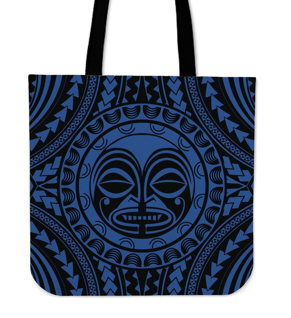 Polynesian 1st Tote Bag (Blue) A6 Tote Bag One Size Blue - Polynesian Pride