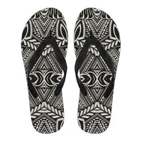 Polynesian 36 Flip Flops Men Black - Polynesian Pride