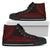 Marquesas Islands High Top Shoes - Polynesian Red Chief Version - Polynesian Pride