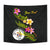 Niue Polynesian Custom Personalised Tapestry - Plumeria Tribal - Polynesian Pride