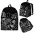 Niue Polynesian Backpack Turtle Hibiscus Black Black - Polynesian Pride