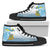 Tuvalu Rugby High Top Shoe Special Blue - Polynesian Pride