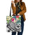 Polynesian Hawaii Kanaka Maoli Tote Bags - Summer Plumeria (White) Tote Bag One Size White - Polynesian Pride