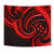 New Zealand Maori Mangopare Tapestry Polynesian - Red - Polynesian Pride