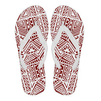 Polynesian 14 Flip Flops Women White - Polynesian Pride