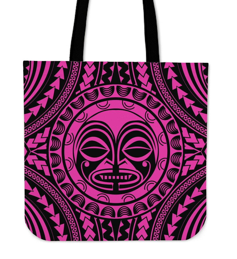 Polynesian 1st Tote Bag (Pink) A6 Tote Bag One Size Pink - Polynesian Pride