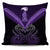 Maori Manaia New Zealand Pillow Cover Purple - Polynesian Pride