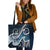 Tuvalu Polynesian Tote Bag - Ocean Style Tuvalu Polynesian Tote Bag - Ocean Style One Size Blue - Polynesian Pride