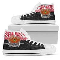 Papua New Guinea High Top Shoes - Polynesian Style - Polynesian Pride