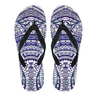 Polynesian 04 Flip Flops Men Black - Polynesian Pride