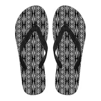 Polynesian 09 Flip Flops Women Black - Polynesian Pride
