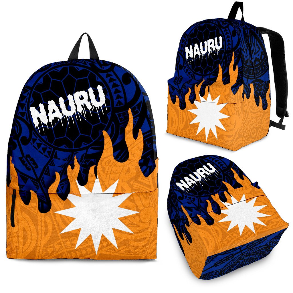 Nauru Backpack - Melting Style Yellow - Blue - Polynesian Pride