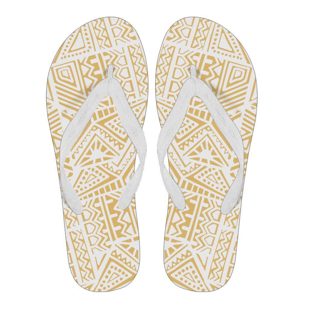Polynesian 13 Flip Flops Men White - Polynesian Pride