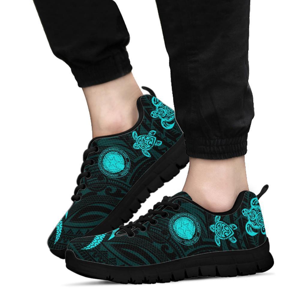 Northern Mariana Sneaker - Tentacle Turtle Turquoise - Polynesian Pride