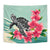 hawaiiTapestry - Hawaii Turtles With Plumeria Classic Tapestry Wall Tapestry - Polynesian Pride