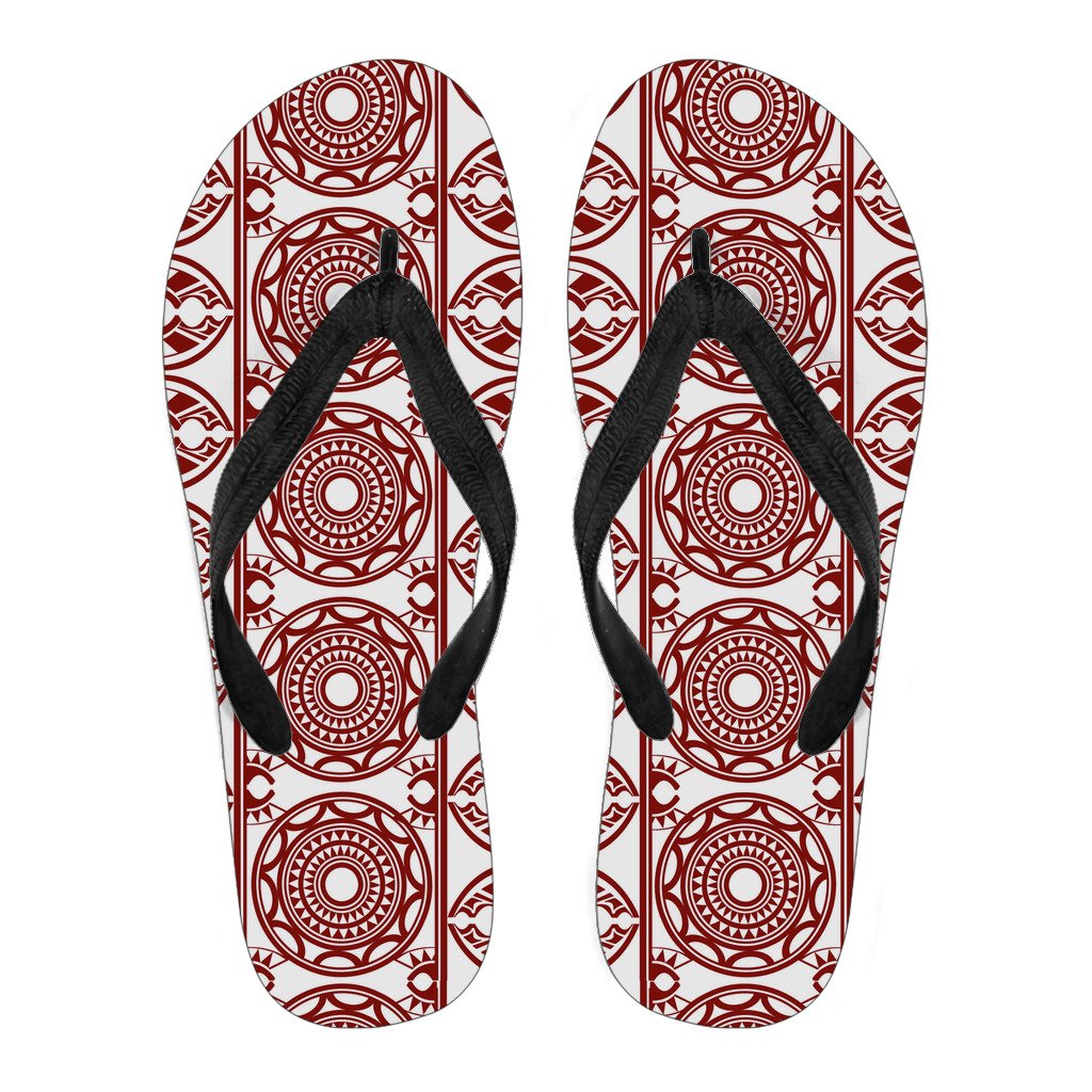 Polynesian 33 Flip Flops Men Black - Polynesian Pride