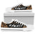 Hawaii Low Top Shoe - Polynesian Typo Gold Mens Low Top - White - 2 - Polynesian Pride