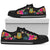 Tuvalu Low Top Shoe - Hibiscus Polynesian Pattern - Polynesian Pride