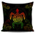 Maori Turtle Pillow Cover Rasta - Polynesian Pride