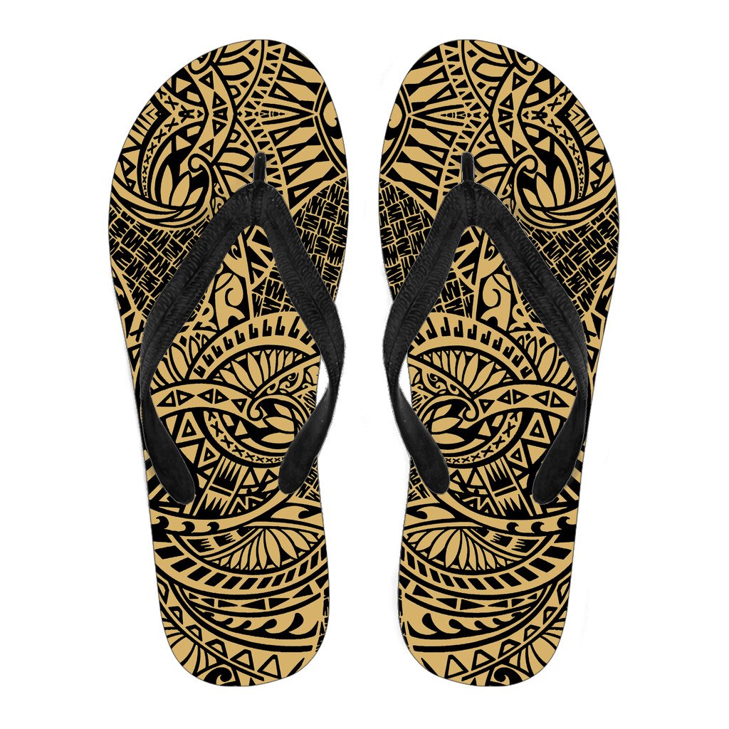 Polynesian 27 Flip Flops Men Black - Polynesian Pride