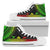 Yap High Top Shoes - Polynesian Reggae Chief Version Unisex White - Polynesian Pride