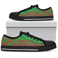 Vanuatu Low Top Shoes - Polynesian Flag Chief Version - Polynesian Pride
