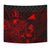 Tokelau Tapestry - Turtle Hibiscus Pattern Red - Polynesian Pride