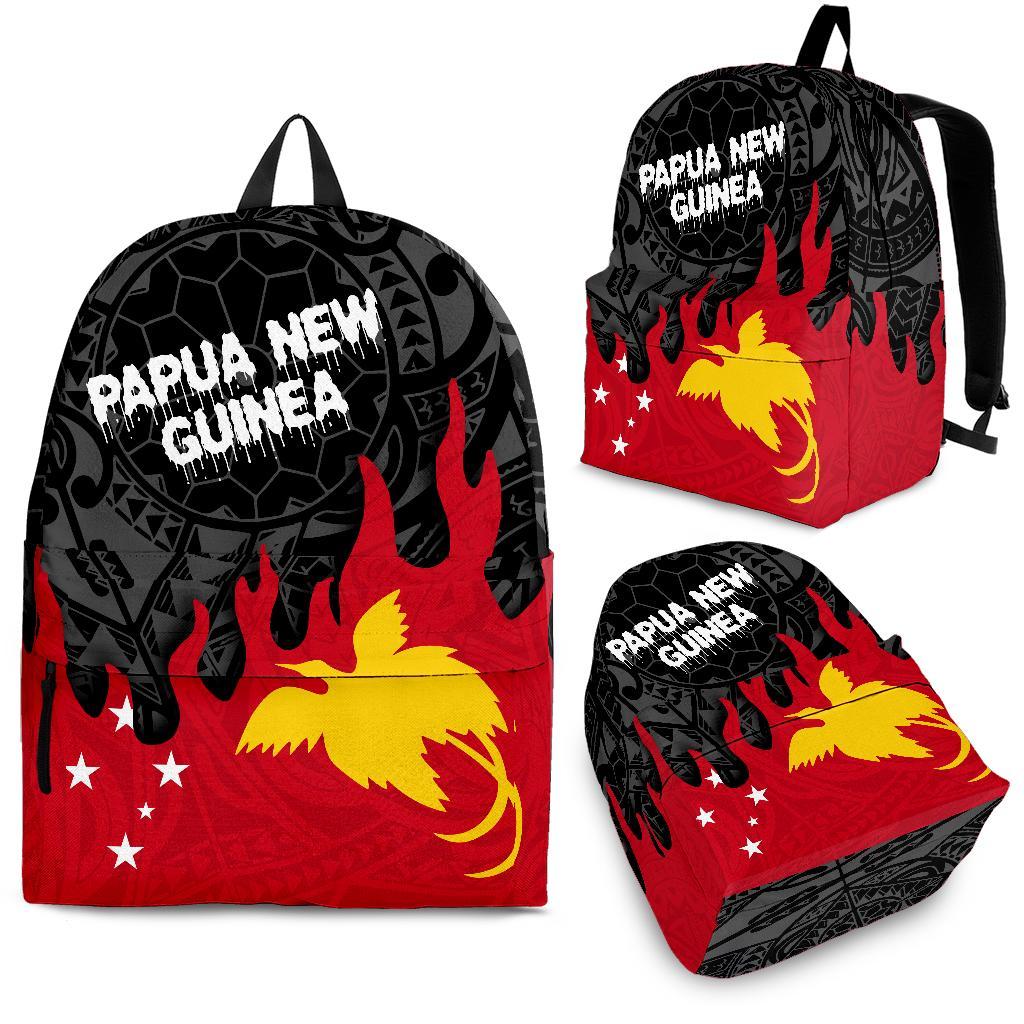 Papua New Guinea Backpack - Melting Style Red - Polynesian Pride