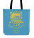 Tuvalu Passport Tote Bag Tote Bag One Size Blue - Polynesian Pride