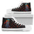 Hawaii Pele Mauna Kea High Top Shoe V.2 - Lava Style White - Polynesian Pride