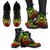 Samoa Leather Boots - Tribal Reggae - Polynesian Pride