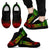 Norfolk Island Sneakers - Norfolk Island Polynesian Chief Tattoo Reggae Version - Polynesian Pride