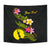 New Caledonia Polynesian Custom Personalised Tapestry - Plumeria Tribal - Polynesian Pride