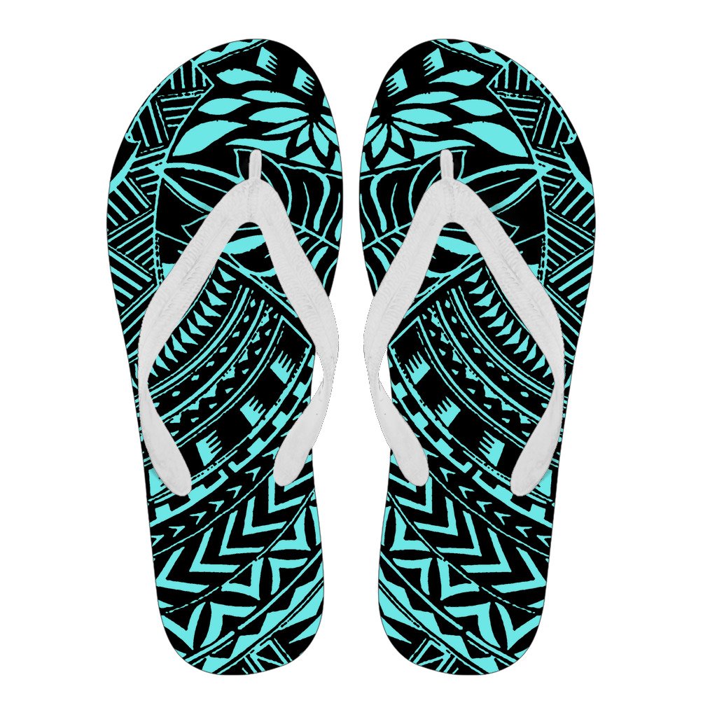 Polynesian 38 Flip Flops Men White - Polynesian Pride