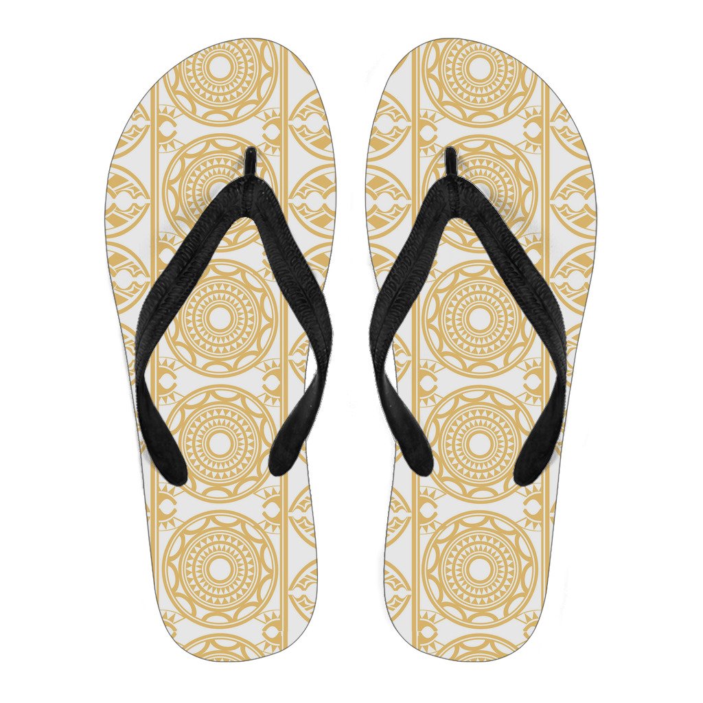 Polynesian 34 Flip Flops Men Black - Polynesian Pride