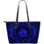 Hawaii Seal Leather Tote Bag (Blue) A6 Blue - Polynesian Pride