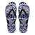 Polynesian 01 Flip Flops Men Black - Polynesian Pride