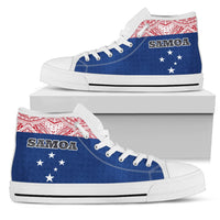Samoa High Top Shoes - Polynesian Design - Polynesian Pride