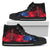 Samoa Polynesian High Top Shoes - Smoking Style Unisex Black - Polynesian Pride