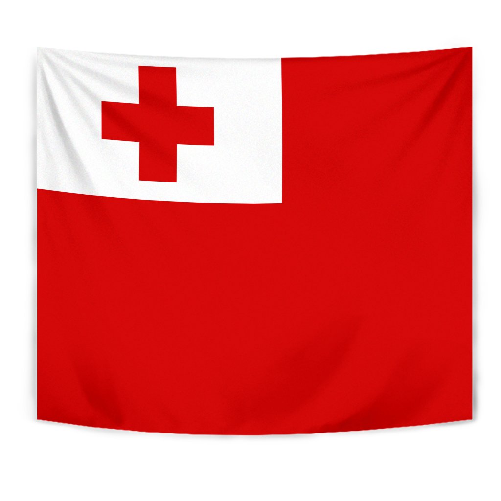 Tonga Tapestry - Flag Of Tonga - Polynesian Pride
