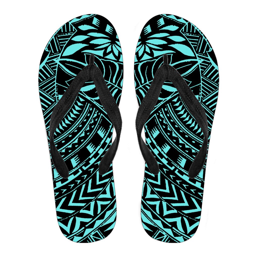 Polynesian 38 Flip Flops Women Black - Polynesian Pride