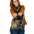 Samoa Shoulder Handbag - Samoa Seal Wave Style (Gold) One Size Gold - Polynesian Pride