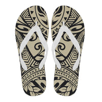 Polynesian 42 Flip Flops Men White - Polynesian Pride