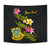 Tuvalu Polynesian Custom Personalised Tapestry - Plumeria Tribal - Polynesian Pride