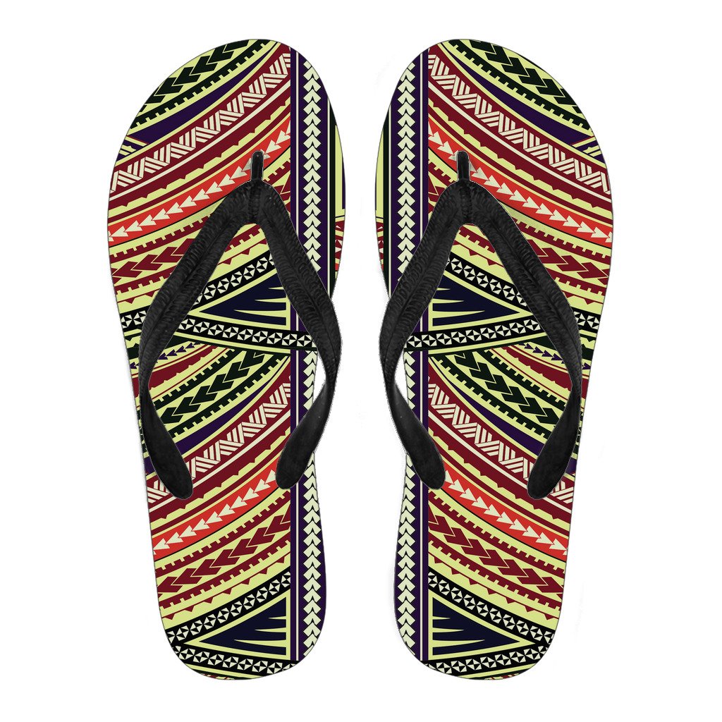 Polynesian 23 Flip Flops Men Black - Polynesian Pride