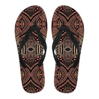 Polynesian Flip Flops Grown Women's Flip Flops Black - Polynesian Pride