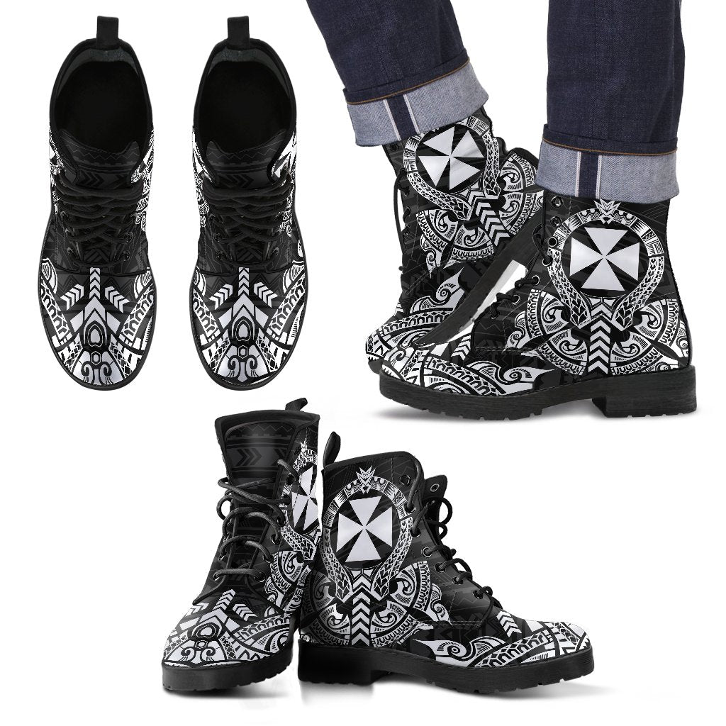 Wallis and Futuna Leather Boots - Tribal Art - Polynesian Pride