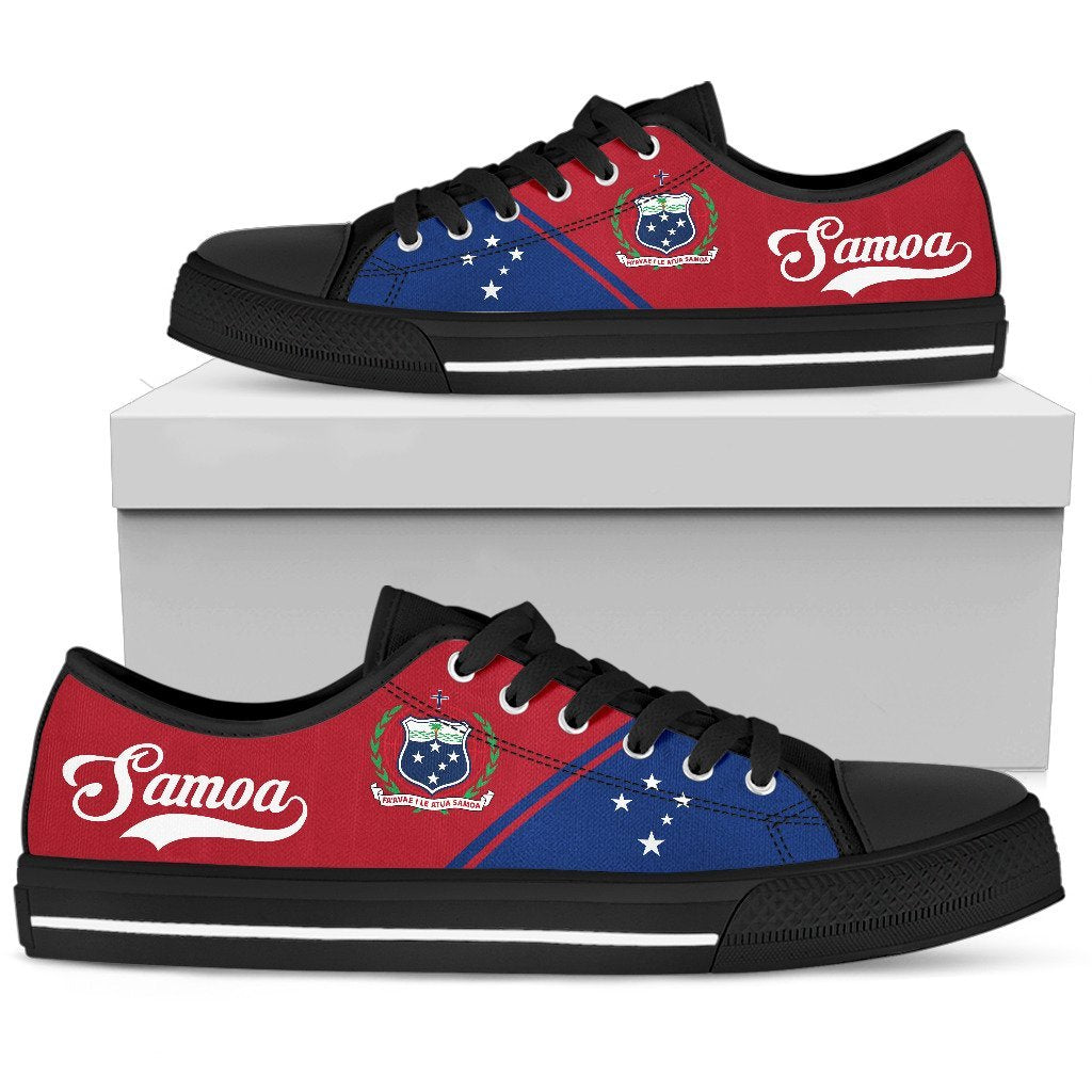 Samoa Rising Low Top Shoes A6 - Polynesian Pride