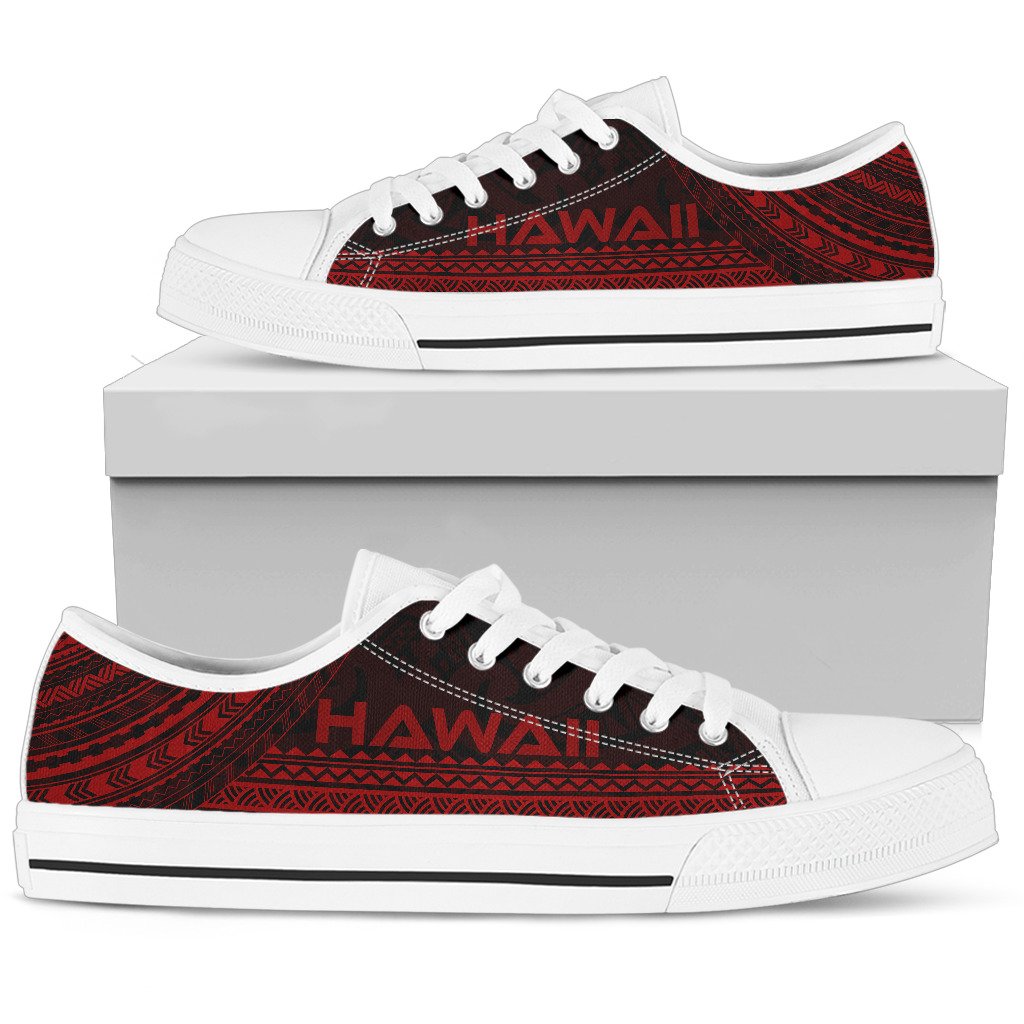 Hawaii Low Top Shoes - Polynesian Red Chief Version - Polynesian Pride