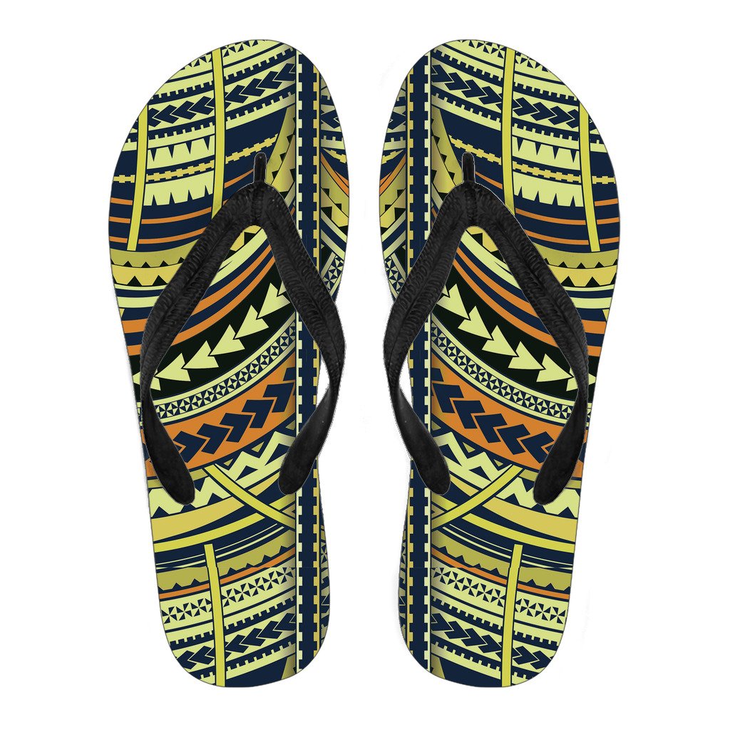 Polynesian 24 Flip Flops Men Black - Polynesian Pride